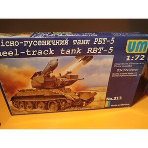 UM Military Vehicle Model #313 Wheel-Track Tank RBT-5 Unopened Box